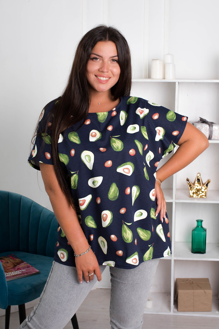 Фото товара 20293, футболка с авокадо